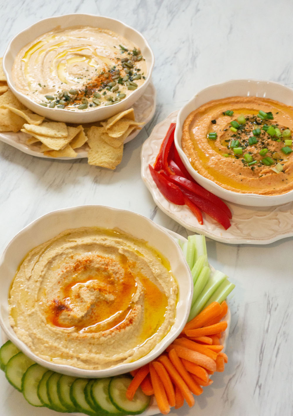 BEST Hummus Recipe 3 ways Global Bakes